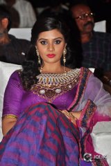 Sreemukhi at Dhanalakshmi Thalupu Thadithe Movie Audio Launch